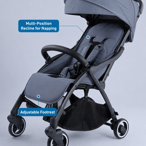 Fournisseur professionnel ODM, poussette automatique pliable en alliage d'aluminium, système de voyage pour bébé, siège détachable, certifié CPC EN1888 2 - Product Image 4