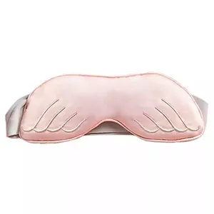 Masque oculaire en soie chauffant à la vapeur électrique USB confortable pour un sommeil profond