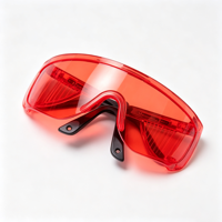 Lunettes de sécurité laser offrant une protection solide contre la lumière intense des lampes de photopolymérisation dentaire, ainsi que contre les rayonnements UV.