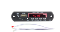 Lecteur stéréo MP5 DC 5V 12V sans fil Bluetooth 5.0 kit de voiture vidéo 1080P MP5 carte décodeur Support eBook USB TF Audio Aux FM