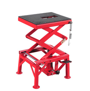 Table élévatrice de <span class=keywords><strong>voiture</strong></span> hydraulique Capacité de 300 lb Élévateur à ciseaux de <span class=keywords><strong>moto</strong></span> <span class=keywords><strong>avec</strong></span> pont large - Product Image 2