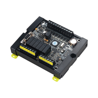 Controlador Industrial Amsamotion FX3U-14MR Compatible con MELSEC PLC, Relé 8DI/6DO, MODBUS, 24V, PAC Dedicado