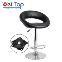 Plaque pivotante robuste de 6 pouces pour tabouret de bar, base pivotante de remplacement pour chaise, plaques pivotantes pour tabourets de bar, fauteuils inclinables et bateaux