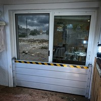 Barrière anti-inondation en panneaux renforcés en alliage d'aluminium robuste, anodisé, étanche à l'eau, antirouille, durable, certifiée CE TUV, pour porte, vente en gros