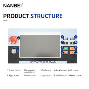Fysieke Test 1000n Elektrische Verticale Krachtmeter Teststand - Product Image 5