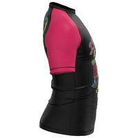 Rashguard de compression élégant et durable No-Gi, séchage rapide, évacuation de l'humidité pour MMA, Jiu-jitsu, BJJ