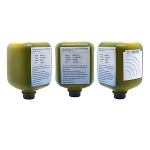 Encre noire MEK compatible IC-2BK130, fluide de maquillage MC-2BK130 avec étiquette RFID pour imprimante de codage CIJ Domino AX150i AX350i AX550i - Product Image 1