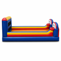 Baloncesto Inflable de PVC FUN BOUNCE para Uso en Exteriores - Comercial y Doméstico