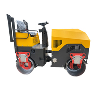 Rouleau compresseur à roues lisses pour l'assurance qualité - Équipement de construction stable et durable
