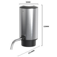 Oplaadbare automatische moderne wijnbeluchter elektrische wijnbeluchter dispenser wijn schenker met aangepast logo