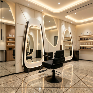 กระจกแต่งหน้าแบบสมาร์ท LED รุ่นใหม่ พร้อมปลั๊กไฟ สำหรับร้านทำผมและสตูดิโอ - Product Image 1