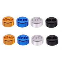 Adaptateur audio double jack 3,5 mm en alliage d'aluminium, connecteur de fil pour casque et écouteurs
