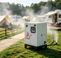 Système de brumisation rafraîchissante pour camping en extérieur, kit de brumisation portable haute pression, brume fine pour la prévention de la chaleur