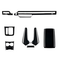 Accessoires de modification de garnitures décoratives intérieures de voiture en ABS noir brillant pour Honda CR-V 2023-2026