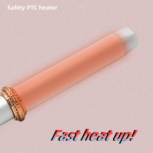 Rizador de pelo Waver con barril de cerámica de titanio, cable de alimentación giratorio, varita rizadora flexible de 90 grados, fuente eléctrica, rizador - Product Image 5