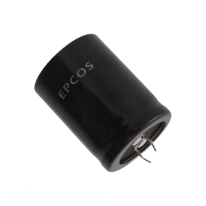 ตัวแทนจำหน่ายอย่างเป็นทางการ ตัวเก็บประจุแบบ Through Hole B43508B2128M000 1200 uF CAP ALUM 1200UF 20% 200V SNAP TH - Product Image 1