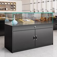 Schmuck-Ausstellungsvitrine Muster-Ausstellungsschrank Museum-Ausstellungsständer Einkaufszentrum Glasvitrine Beweglich