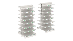 Étagères de supermarché en métal pour produits pharmaceutiques et de soins personnels, avec séparateurs de fils, vente en gros de Chine - Product Image 5