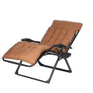 Tùy chỉnh sang trọng nhôm thấp di động ngả không trọng lực Ghế gấp bãi biển Ghế đệm ngoài trời bán buôn - Product Image 2