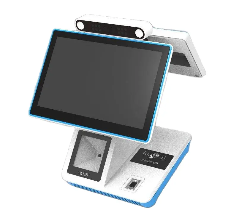 Умная Система контроля доступа, 13,3 и 10,1 дюйма, двойной экран, интеллектуальная машина для распознавания лиц