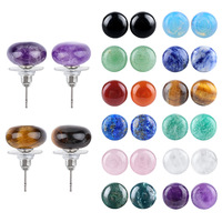 En stock – Bijoux artisanaux en cristal naturel, ensemble de pierres précieuses de quartz mélangées, ornement en cristal de guérison pour usage quotidien, cadeau de vacances