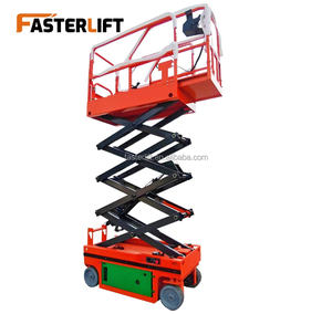 Selbstfahrende Kleine Hubarbeitsbühne 6-16m Elektrisch-Hydraulische Scherenbühne 230-450KG Tragfähigkeit 20m Max. Höhe - Product Image 2