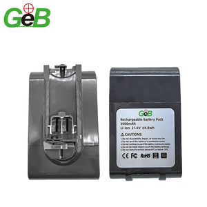 Batterie V6 V7 V8 V10 V11 V15 21.6v 25.2v Li-ion, pack de batterie alternatif pour <span class=keywords><strong>aspirateur</strong></span> Dy-son, 3000mAh 25.2V, batterie au lithium - Product Image 4