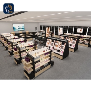 Exhibidor de Vidrio Templado para Punto de Venta, Diseño de Última Generación, Servicio OEM, Estante para Exhibición de Productos de Cuidado de la Piel - Product Image 4