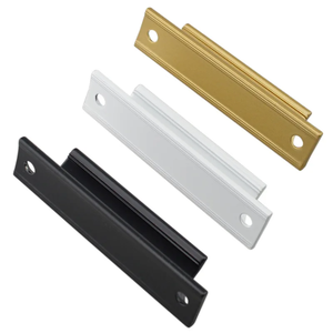 Manija de Puerta de Gabinete de Cocina Moderna Cuadrada de Aleación de Aluminio SSR, Perilla de Empuje y Tracción para Muebles, Alta Calidad, Fácil Instalación, 20 mm - Product Image 6