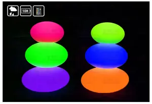 Night Lights Pool Toys LED Float Ball Outdoor Lithium Solar Garden Decorative For Night Club