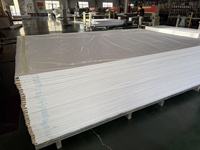 Prix de gros, panneau en mousse PVC Sintra blanc 4x8 1220x2440mm, panneau PVC 1-30mm pour l'ameublement