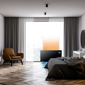 Vente en gros convecteur électrique à convection portable mural en verre pour intérieur - Product Image 5