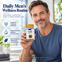 Capsules de Palmier Nain pour la Santé Urinaire et la Prostate des Hommes - Formule à Base de Plantes, Complément Alimentaire, OEM et Marque Privée