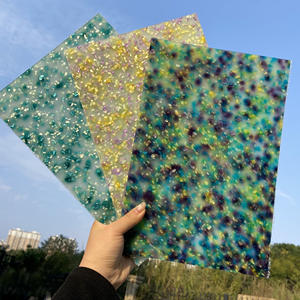 Feuilles d'acrylique coulé à motif moucheté Bridgevia FCS-406 1/8 pouces 1040x620 mm, adaptées à la découpe laser, matériaux pour l'artisanat et les bijoux - Product Image 4