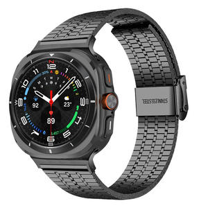 สายนาฬิกาข้อมือสแตนเลสสตีลสุดหรู รุ่น Ultra 2025 ปรับได้ สำหรับ Samsung Galaxy Watch 8 8 Classic 40 มม. 44 มม. 47 มม. - Product Image 2