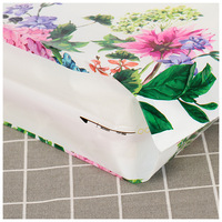 Sac en poly personnalisé poignées à boucle souple LDPE/HDPE fourre-tout sac en plastique à provisions avec logo propre pour l'emballage de vêtement