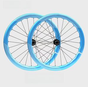 Carbon-Laufradsatz 700C Rennrad Scheibenbremse Tubeless Ready 40-60mm Felgentiefe Ultraleicht TuoHai JD5N Fahrradräder - Product Image 3