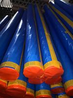 Rouleau de bâche PE sur mesure, directement de l'usine, taille personnalisée 2x50m 4x100m, bâche en plastique imperméable