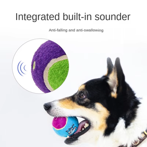 <span class=keywords><strong>Pelota</strong></span> de Juguete para Perros de Goma OEM ODM, Resistente al Agua, Masticable y Duradera, <span class=keywords><strong>Pelota</strong></span> de Tenis para Mascotas, para Cachorros, Caniches, Perros Teddy, Golden Retrievers - Product Image 2