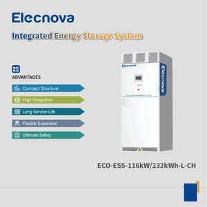 Système de stockage d'énergie solaire hybride industriel Elecnova 50kWh 75kWh 100kWh 150kWh 232kWh 300kWh pour usine, centre industriel EC - Product Image 3
