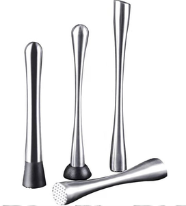 DFU0180 Herramientas de Bar, Venta al por Mayor y Personalizadas, Mezclador de Acero Inoxidable con Forma Curva - Product Image 2