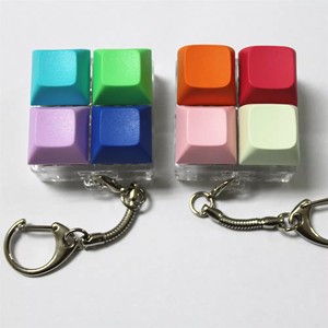 Llavero Antiestrés con Teclado Cuadrado, Juguete de Descompresión, Clicker de Teclado, Juguete de Dedo con Teclado - Product Image 5