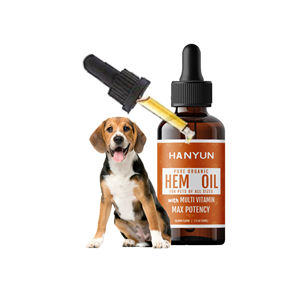 Aceite de dobladillo orgánico de etiqueta privada OEM 100% aceite de dobladillo de espectro completo orgánico puro para aliviar el dolor Pacificate Mascotas Placation - Product Image 1