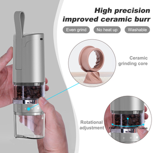 Wholesale Adjustable <b>Coffee</b> <b>Grinder</b> Electric Quiet <b>Coffee</b> Bean <b>Grinder</b> for Personal Gift - Product Image 4