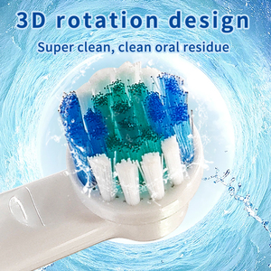 All'ingrosso Logo personalizzato a casa denti dentali sbiancamento ricaricabile <span class=keywords><strong>B</strong></span> orale intelligente spazzolino elettrico con 2 testina - Product Image 6