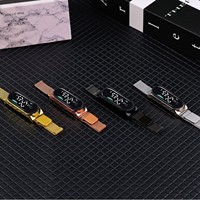 Jam Tangan Elektronik Wanita Model Terbaru 2025, Fashion Milan, Layar Sentuh Magnet, Digital LED, Tahan Air, untuk Olahraga