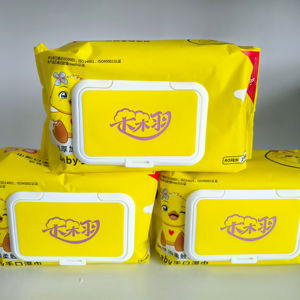 小黄鸭环保婴儿湿巾特价新生儿清洁湿巾 - Product Image 1