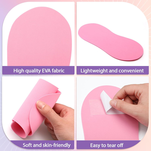 Muti-color Wholesaler Custom Sticky Feet Pads <strong>Eva</strong> Foam for Spray Tanning Sticky Feet - Product Image 3