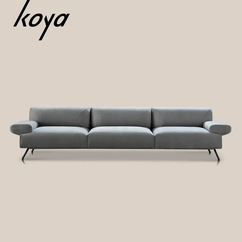 Living Room Sofas Modern Latest Design Luxury Home Living Room L-shaped 3 4 Seater Long Fabric Sofa