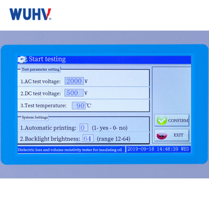Equipo de prueba del Delta del bronceado del factor de disipación de aceite del aislamiento automático de la, probador de Tandelta del aceite del transformador - Product Image 6